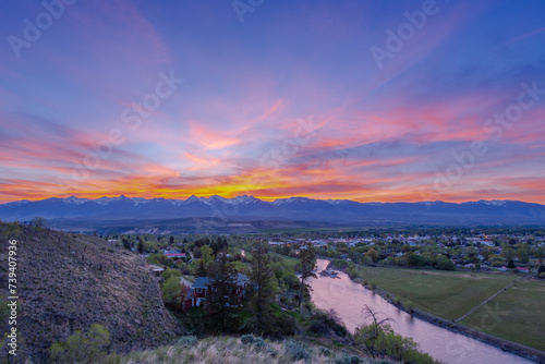 Salmon Idaho Sunrise