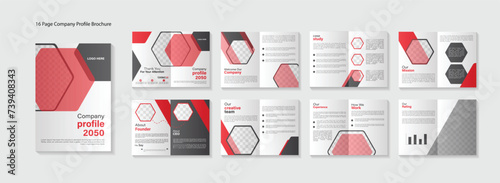 corporate company profile brochure template design