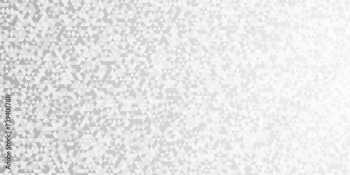 Abstract gray and white chain rough triangular low polygon backdrop background. Abstract geometric pattern gray and white Polygon Mosaic triangle Background, business and corporate background.