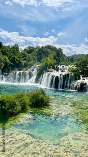 Big Waterfall Krka national park