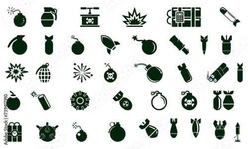 Army icon collection