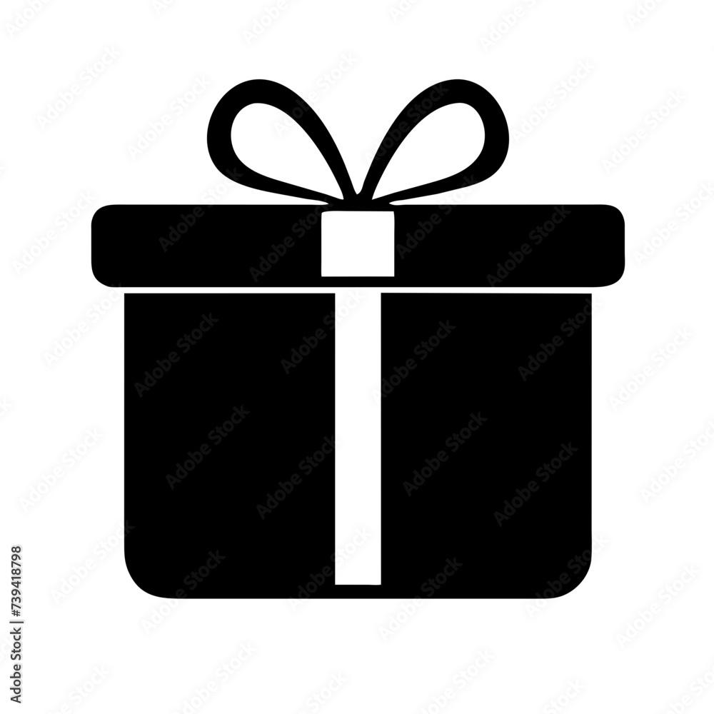 Gift, Gift Box Icon, Present Gift Box Icon: Vector Isolated Illustrating the Joy of Christmas Giving. Design for Surprise Presents Gift, Gift Box Icon, Present Gift Box Icon: Vector Isolated Illustrating the Joy of Christmas Giving. Design for Surprise Presents