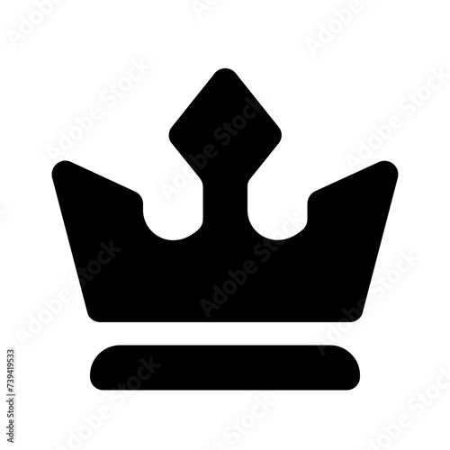 Queen Crown Solid Icon