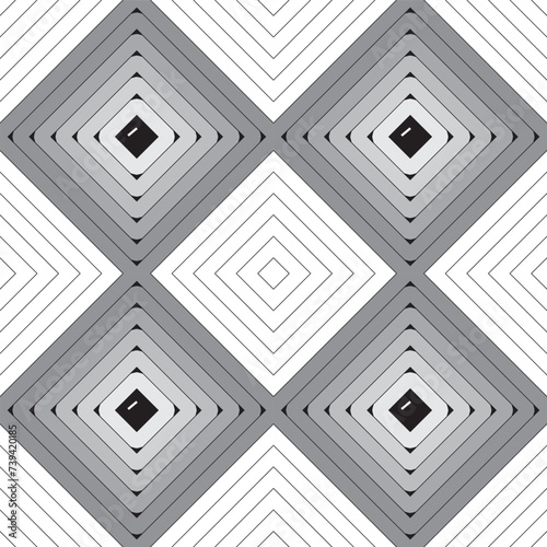 The geometric pattern with lines. Seamless vector background. White and gold texture. Graphic modern pattern. Simple lattice graphic design