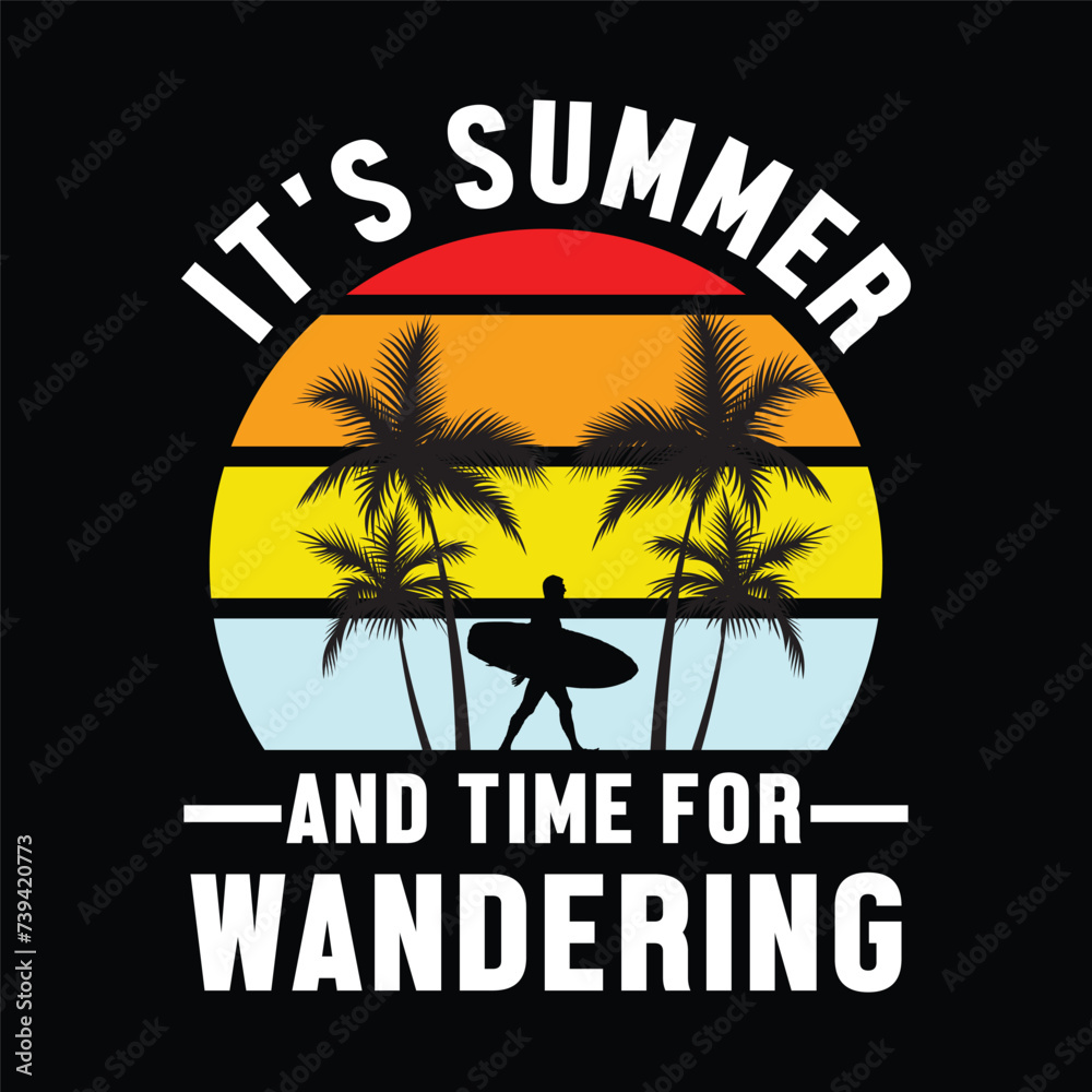 It's summer and time for wandering