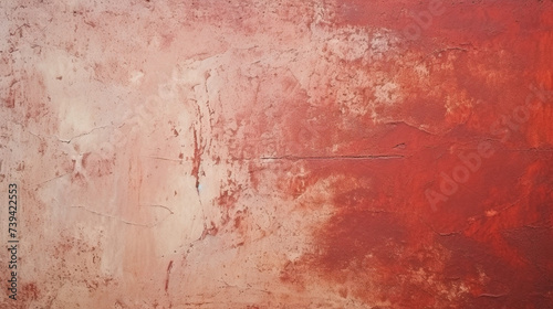 Red brown wall texture. painted wall. background with space for design. Rough surface, generative AI