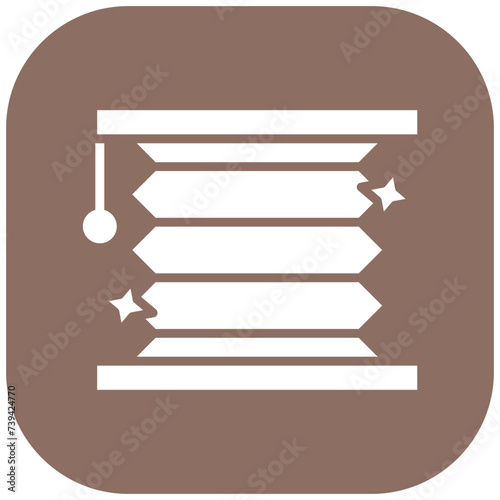 Cleaning Blinds Icon