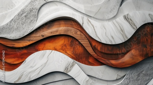 a beautiful wood and whiter marble mosaic tile plate texture for architecture design ideas. wallpaper background 16:9