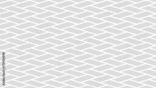 Grey and white pattern of tiles