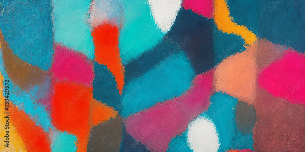 Fototapeta premium Abstract texture, Pattern art . Generative AI.