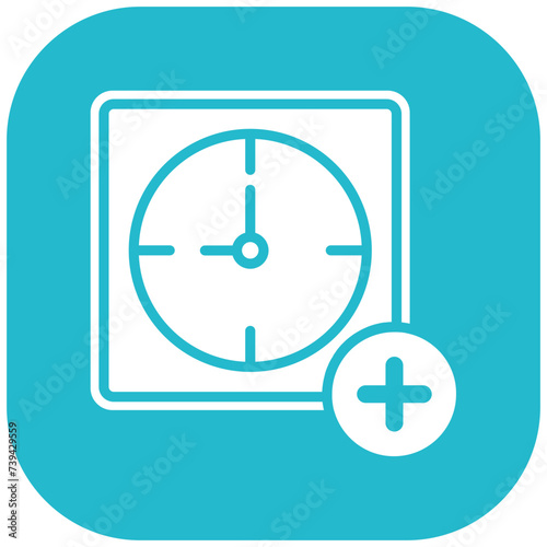 Medical Clock Icon