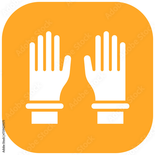 Medical Gloves Icon