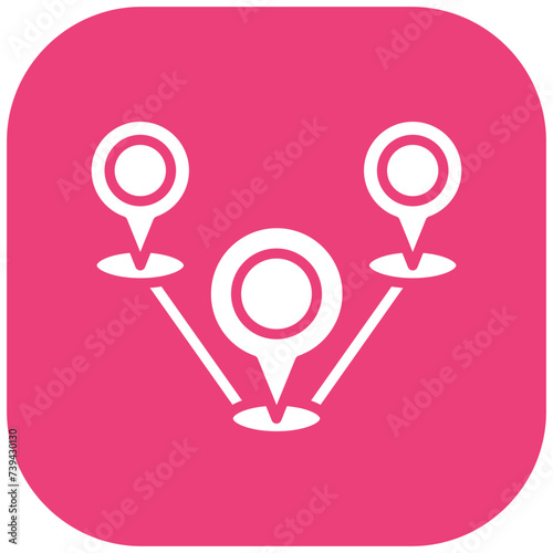 Multiple Destinations Icon