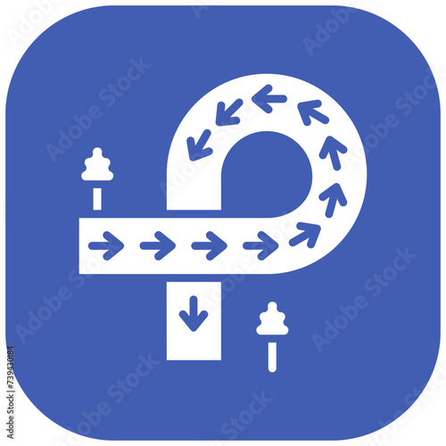Road Ramps Icon
