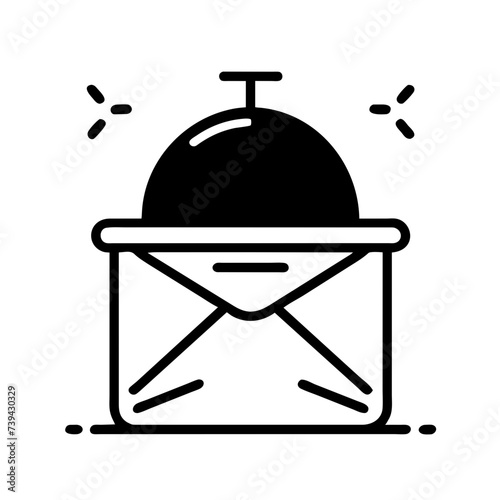 Mail icon for web, computer and mobile app. Envelope icon
