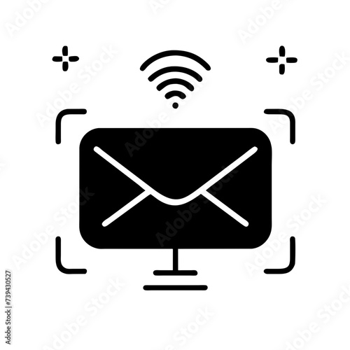 Mail icon for web, computer and mobile app. Envelope icon
