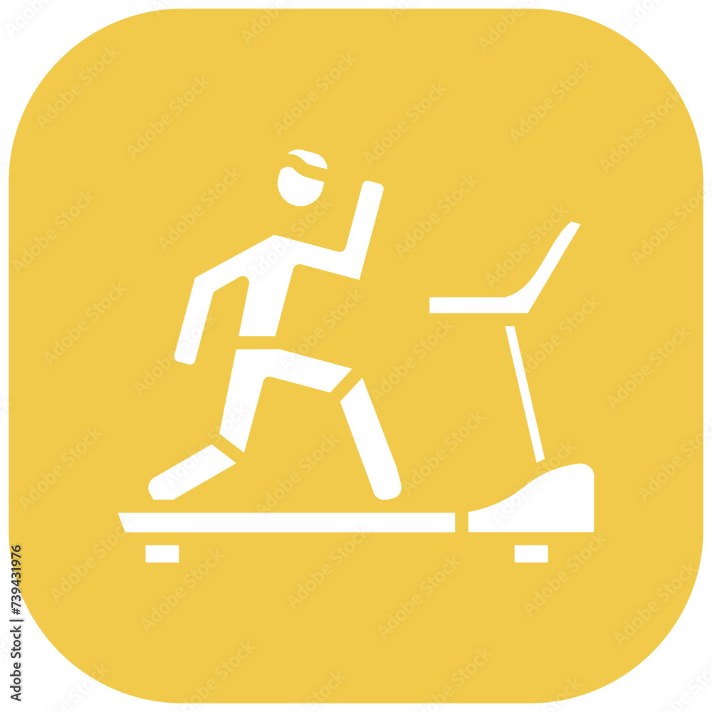 Treadmill Icon Treadmill Icon
