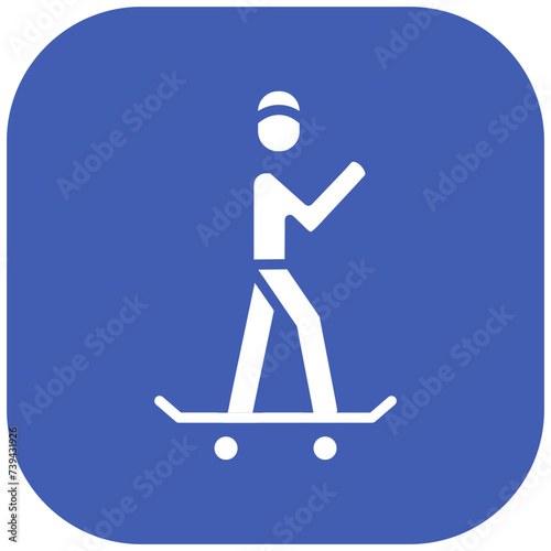 Skateboarding Icon