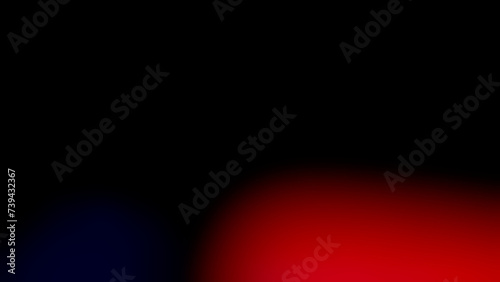 Red, Blue, Black abstract soft poster background, vibrant color wave, noise texture cover header design. 