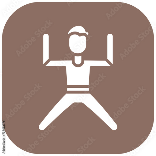 Stretching Icon