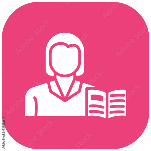Woman Recipes Icon