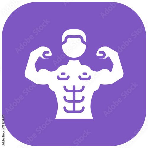 Full Body Muscle Icon