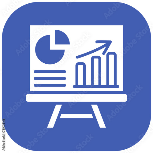 Statistics Presentation Icon