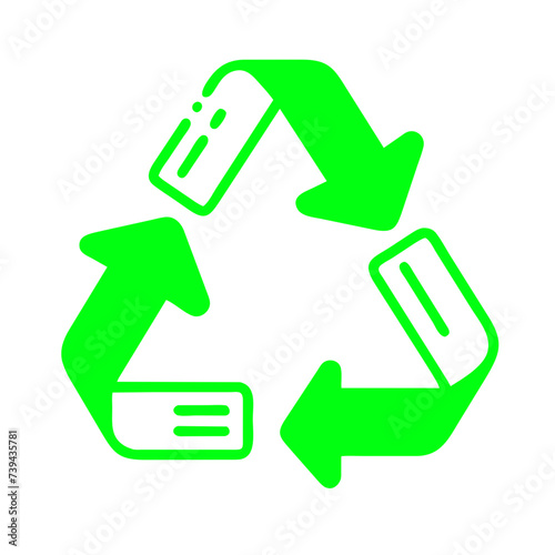 Recycle Icon: Symbolizing Sustainability and Environmental Responsibility