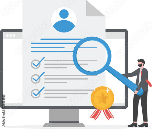 Terms and conditions concept. People signing documents, protecting personal data, checking documents. Concept of account security, privacy policy, user agreement. Vector illustration in flat design

