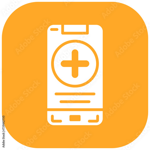 Mobile Medical Icon