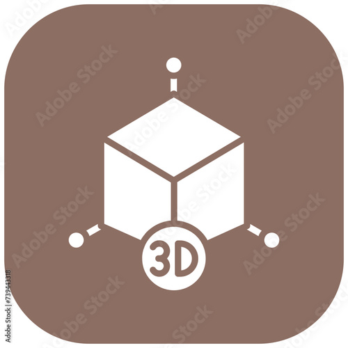 3d Modeling Icon