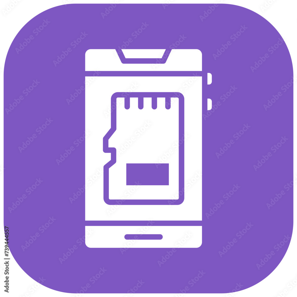 SD Storage Icon SD Storage Icon