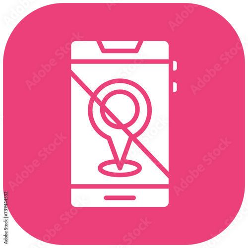 Location Disable Icon