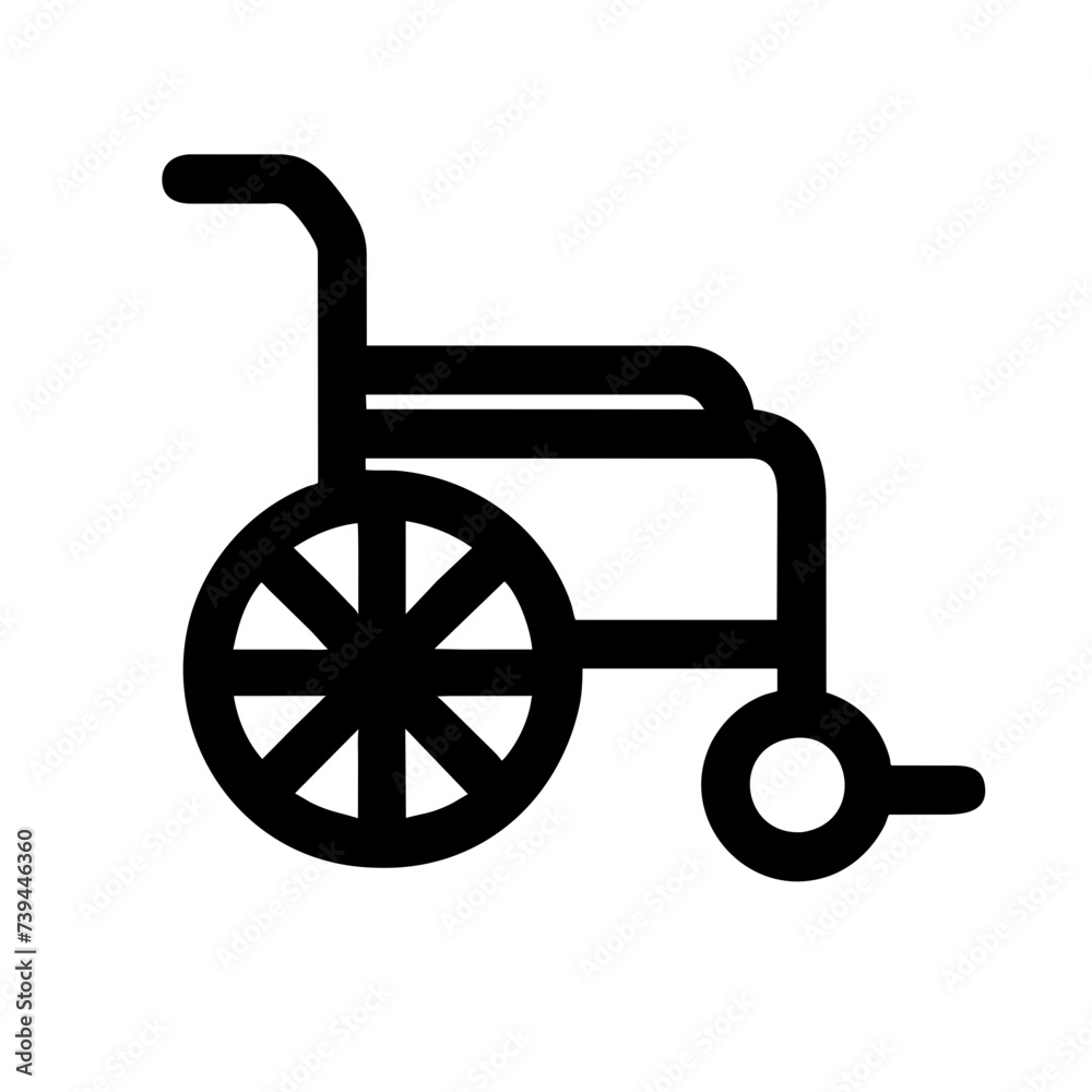 Wheelchair Access Icon, Wheelchair Icon, Handicapped icon