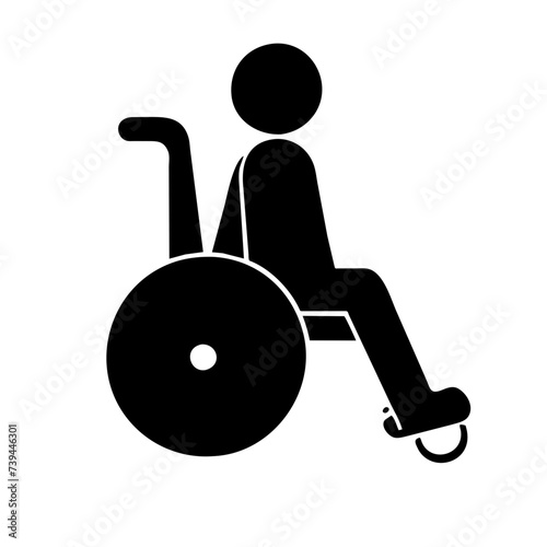 Wheelchair Access Icon, Wheelchair Icon, Handicapped icon