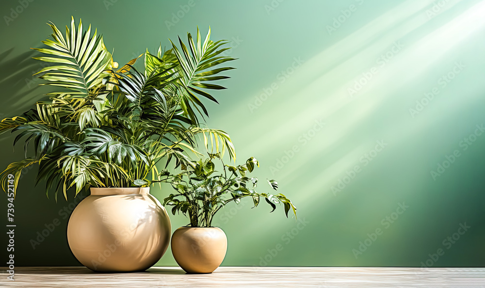 A large, ornamental plant thrives gracefully in a stylish pot, adding a touch of exotic allure to interior spaces with its lush foliage and vibrant presence. A large, ornamental plant thrives gracefully in a stylish pot, adding a touch of exotic allure to interior spaces with its lush foliage and vibrant presence.