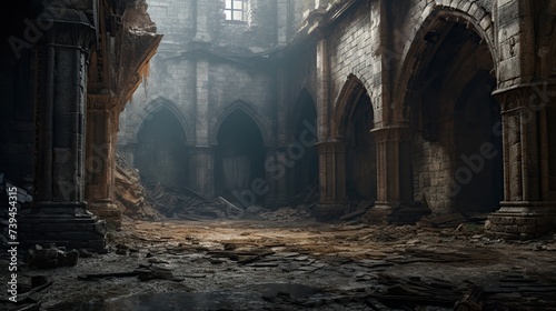 Inside Castle AI background © Yuriy