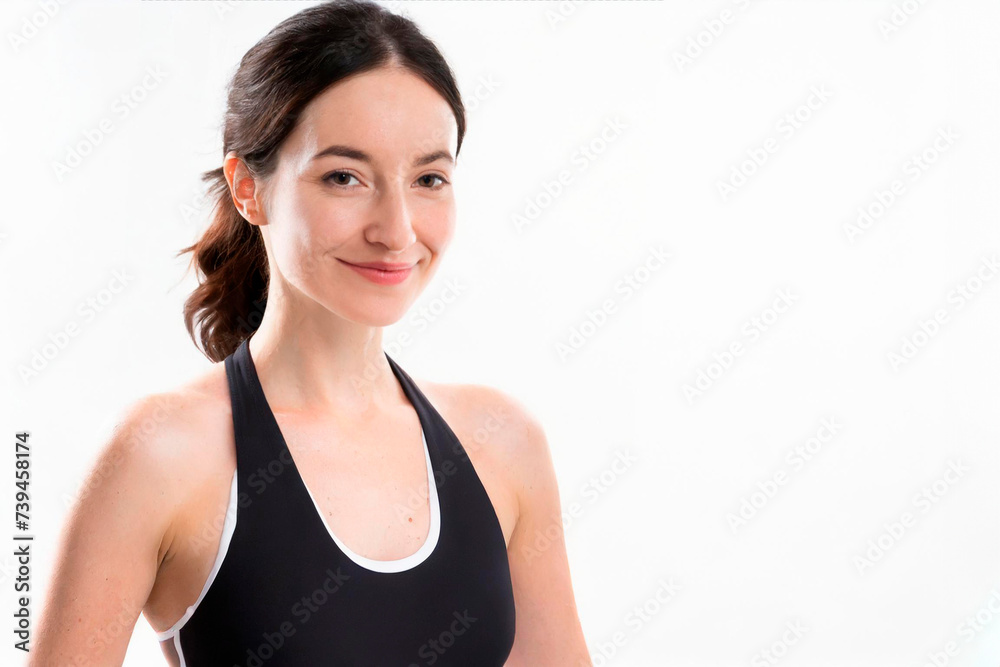 Elegant Woman in Black Attire