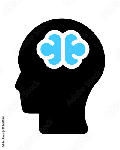 Human brain icon 