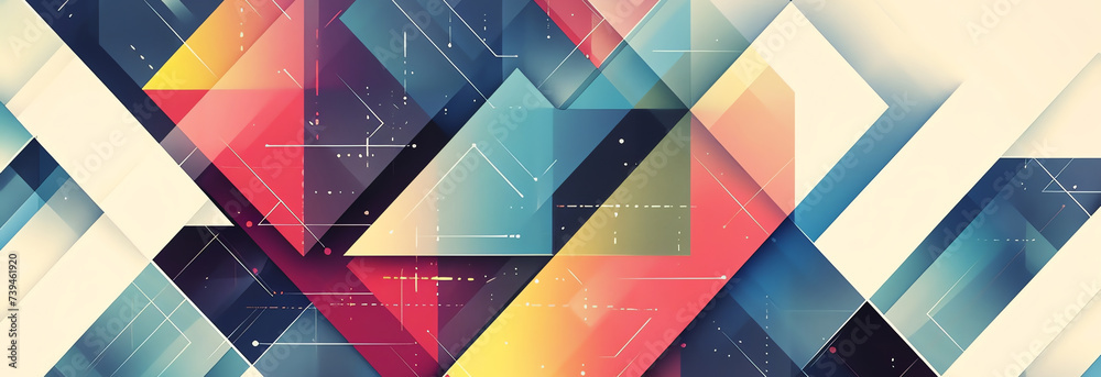painted geometry, AI generated painted geometry, AI generated
