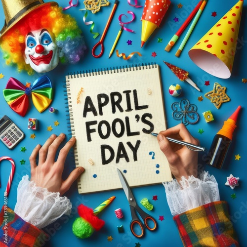 April Fool's Day Greeting Card