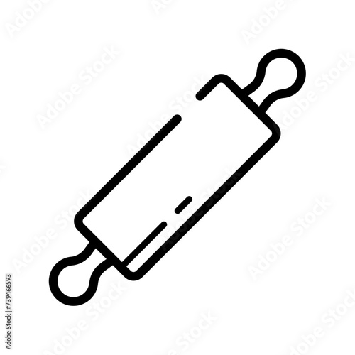 Rolling pin icon