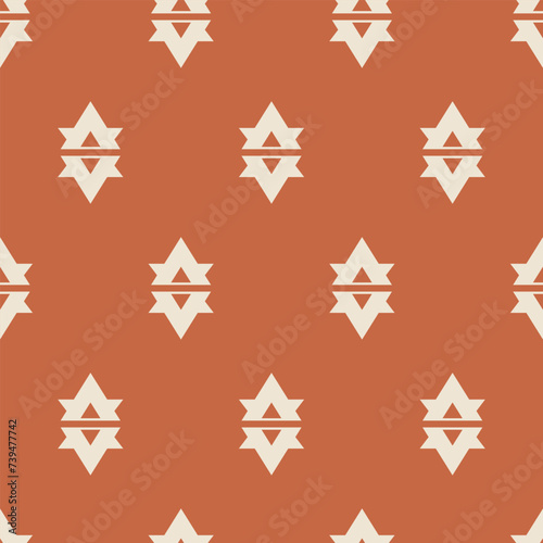 Tribal Southwestern Quilt Navajo Seamless Pattern