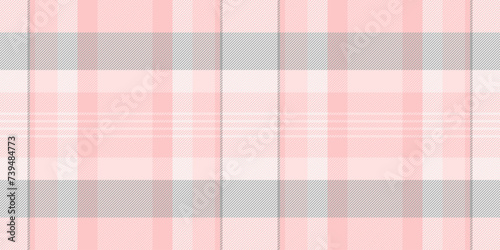 Vibrant background seamless tartan, beautiful plaid textile vector. Revival fabric check pattern texture in light and misty rose colors.