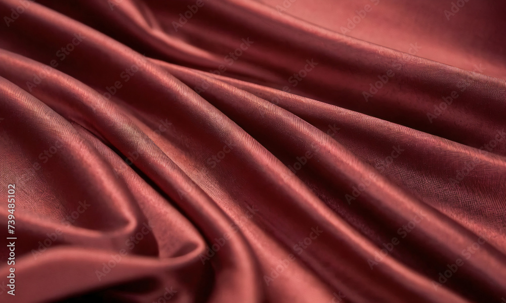 Obraz premium Luxurious silk, twisting, turning, texture, fabric, background image, fashion, luxury cloth