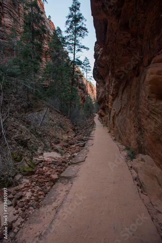 Dirt Trail Through Refrigerator Canyon