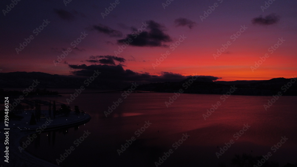 Lake Okanagan, British Columbia- TaylorAnne Photography Sunset