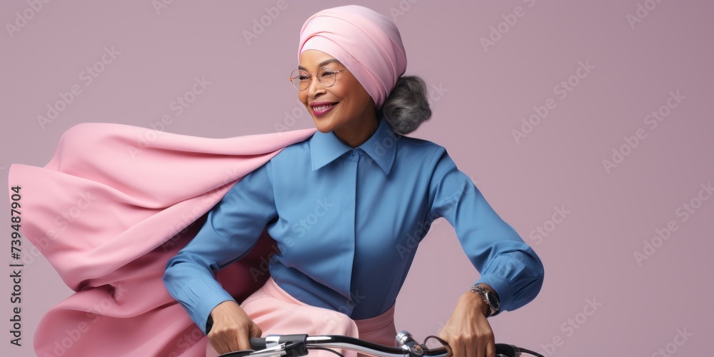 Portrait of an attractive elegant senior woman, happy smile. Portrait of an attractive elegant senior woman, happy smile.