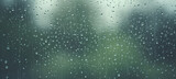 Raindrops On window rainy day