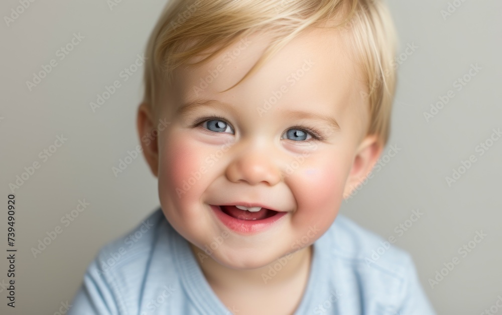 A multiracial little boy is posing for the camera with a big smile on his face. He appears joyful and enthusiastic as he engages with the photographer. A multiracial little boy is posing for the camera with a big smile on his face. He appears joyful and enthusiastic as he engages with the photographer.